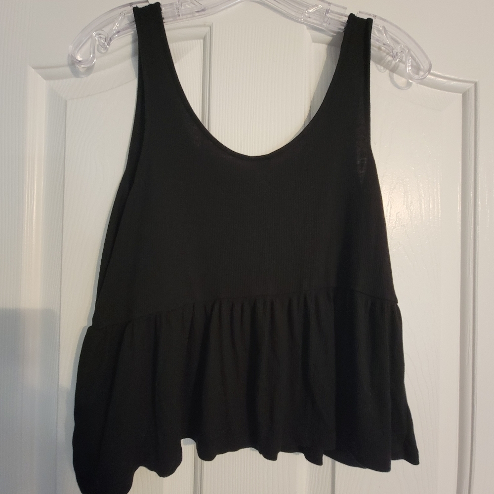 Wild Fable Ribbed Cropped Tank - Picture 2 of 4